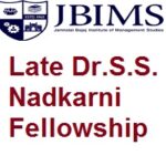 Jamnalal Bajaj Institute of Management Studies - Late Dr. S. S. Nadkarni Fellowship