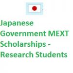 Japanese Government MEXT Scholarships - Research Students