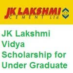JK Lakshmi Vidya Scholarship for Under Graduate Students 2026-2027 JK Lakshmi Vidya Scholarship for Under Graduate Students 2022-23