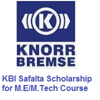 KBI Safalta Scholarship for M.E/M.Tech Course 2023-24