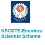 KSCSTE-Emeritus Scientist Scheme 2023-24 KSCSTE-Emeritus Scientist Scheme 2023-24