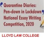 LLOYD LAW COLLEGE National Essay Writing Competition