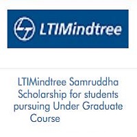 LTIMindtree Samruddha Scholarship for students pursuing Under Graduate Course