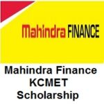 Mahindra Finance KCMET Scholarship 2022-23