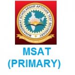 Management Scholarship Aptitude Test MSAT (PRIMARY) 2021 Management Scholarship Aptitude Test MSAT (PRIMARY) 2021