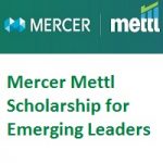 Mercer Mettl Scholarship For Emerging Leaders 2020 Mercer Mettl Scholarship For Emerging Leaders