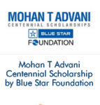 Mohan T Advani Centennial Scholarship by Blue Star Foundation