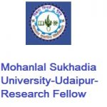 Mohanlal Sukhadia University-Udaipur-Research Fellow