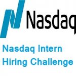 Nasdaq Intern Hiring Challenge 2020