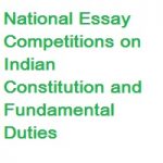 National Essay Competitions on Indian Constitution and Fundamental Duties