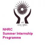 National Human Rights Commission Summer Internship Programme 2019