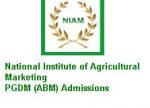 NATIONAL INSTITUTE OF AGRICULTURAL MARKETING PGDM ADMISSIONS 2019 NATIONAL INSTITUTE OF AGRICULTURAL MARKETING PGDM ADMISSIONS 2019