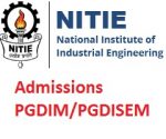 National Institute of Industrial Engineering PGDIM/PGDISEM Admissions National Institute of Industrial Engineering PGDIM/PGDISEM Admissions