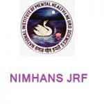 National Institute of Mental Health and Neurosciences Junior Research Fellow