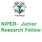National Institute of Pharmaceutical Education and Research (NIPER) Junior Research Fellow