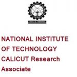 NATIONAL INSTITUTE OF TECHNOLOGY CALICUT Research Associate