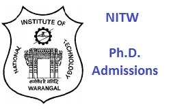 National Institute of Technology Warangal Ph.D. Admissions