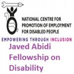NCPEDP – Javed Abidi Fellowship on Disability