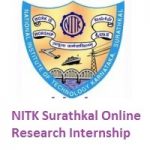 NITK Surathkal Online Research Internship