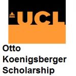 Otto Koenigsberger Scholarship (OKS) University College London Otto Koenigsberger Scholarship (OKS) University College London