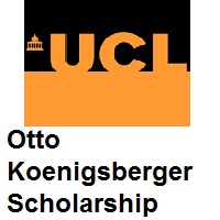 Otto Koenigsberger Scholarship (OKS) University College London