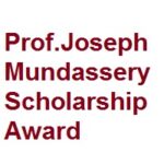 Prof.Joseph Mundassery Scholarship Award 2026 Prof.Joseph Mundassery Scholarship Award 2021