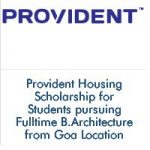 Provident Housing Scholarship for B.Arch Students Provident Housing Scholarship for B.Arch Students