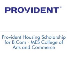 Provident Housing Scholarship for B.Com - MES College of Arts and Commerce