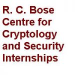 R.C.Bose Centre for Cryptology and Security Internships