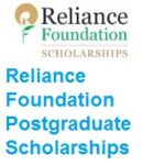 Reliance Foundation Postgraduate Scholarships 2026-2027 Reliance Foundation Postgraduate Scholarships 2023-24