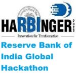 Reserve Bank of India Global Hackathon HARBINGER 2023