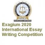 RGNUL Punjab Exagium 2020 International Essay Writing Competition
