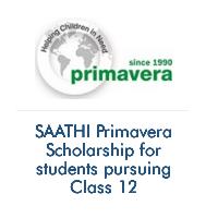 SAATHI Primavera Scholarship for students pursuing Class 12