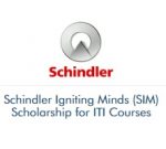 Schindler Igniting Minds (SIM) Scholarship for ITI Courses 2026-2027 Schindler Igniting Minds (SIM) Scholarship for ITI Courses