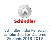 Schindler India Renewal Scholarship For Diploma Students