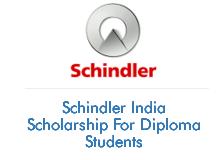 Schindler India Scholarship For Diploma Students