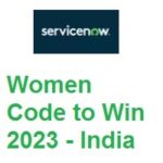 ServiceNow Women Code to Win 2023 - India