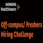 Siemens Healthineers Off-campus / Freshers Hiring Challenge