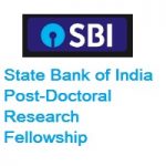 State Bank of India Post-Doctoral Research Fellowship