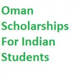 Sultanate of Oman Scholarships For Indian Students