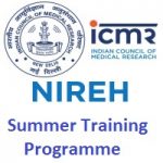 Summer Training Programme in Environmental Biotechnology ICMR-NIREH, Bhopal