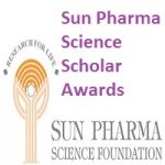 Sun Pharma Science Foundation Sun Pharma Science Scholar Awards 2021