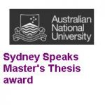 Sydney Speaks Masters Thesis Award
