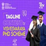Tagline Contest for Visvesvaraya PhD Scheme