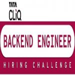 Tata CLiQ Backend Engineer Hiring Challenge