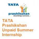 TATA Prashikshan Unpaid Summer Internship