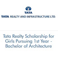 Tata Realty Scholarship for Girls Pursuing 1st Year - Bachelor of Architecture