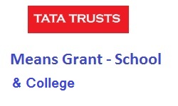 Tata Trusts Means Grant For School And College Students