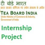 Tea Board India Kolkata Internship Project