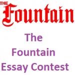 The Fountain Essay Contest 2018